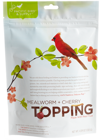 Mealworm + Cherry Topping (4.58 oz) - Click Image to Close